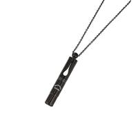 Calming Necklace 528Hz Whistles Necklace Anxieties Necklaces Breathing For Enhancing Mindfulness And Relaxation Mindful Breathing Jewelry
