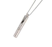 Calming Necklace 528Hz Whistles Necklace Anxieties Necklaces Breathing For Enhancing Mindfulness And Relaxation Mindful Breathing Jewelry