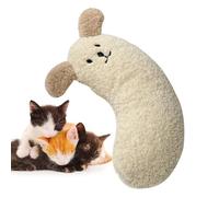 Calming Pet Neck Pillow - Anti-Stress Dog Plush, Soft U Shape Headrest | Cat Cushion Sleeping Support, Cozy Donut Dog Headrest, Puppy Pillow for Car Travel, Bedtime and Resting at Home