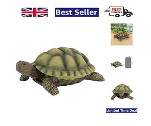 Calming Polyresin Turtle Statue for Your Garden - 22.75 cm Deluxe Decor