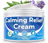 Calming Relief Cream - 250 ml - Moisturizing Comfort from Itchy Skin, Helps Alleviate Itch from Eczema, Hives, Sunburn - Vegan Formula with Shea Butter & Tea Tree Oil - by NextGenU
