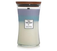 Woodwick Trilogy Calming Retreat scented candle with wooden wick 609.5 g