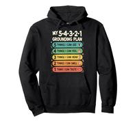 Calming Strategies 54321 Grounding Plan Pullover Hoodie