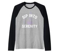 Calming Tea for Relaxation and Self-Care Tea Ritual Raglan Baseball Tee