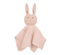 Calming Towel Sleeping Doll Cotton Comforter Blanket Security Blanket Cute Rabbit Pattern Cuddle Toy Sleeping Toy