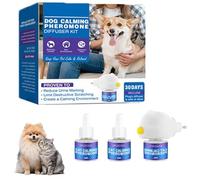 Calmipal Diffuser for Dogs, Neurocalm Diffuser That Calms Anxiety in Just 24 Hours, Natural and Mild Ingredients, Reduces Stress and Anxiety Pet Dogs, Helps Dogs Settle & Relax at Home (3 Pcs)