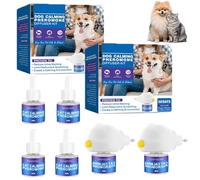 Calmipal Diffuser for Dogs, Neurocalm Diffuser That Calms Anxiety in Just 24 Hours, Natural and Mild Ingredients, Reduces Stress and Anxiety Pet Dogs, Helps Dogs Settle & Relax at Home (6 Pcs)