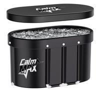 CalmMax Oval Ice Bath Tub with Lid for Athletes 492L Portable Cold Plunge Tub for Cold Water Therapy 5 Layers Ice Baths at Home Outdoor Gym - 105cm