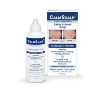CalmScalp Topical Solution for Symptoms of Mild to Moderate Psoriasis | Irritated Scalp | Hairline Scales | Redness | Dry Scalp | Made in The USA