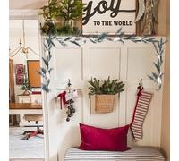 CALMSTEP Xmas Decor One Point Eight Meters Rattan Plastic Soft Rubber Pines | Needle Green Leaves Decorative Strip Pines Cedar Rattan Make Your Christmas Tree Shine and Sparkle with This Beautifully