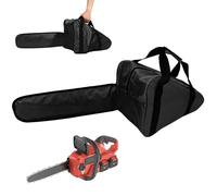 Calolin Chainsaw Carrying Bag, Heavy-duty Oxford Cloth Chainsaw Bag, Portable Storage Holder for 20" Chainsaws, Zippered Chainsaw Case, Waterproof Protection Tool Bag
