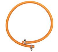 CALOR GAS 8mm x 1m Hose And Clip Camping Cooking Equipment, Orange, One Size