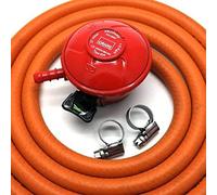 Calor Gas Brand 27Mm Pato Gas Regulator 1Mt Hose/Pipe & 2 Clips