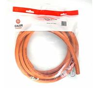 CALOR Gas Brand 2mt 8mm Orange LPG Gas Hose for Propane/Butane with Clips