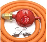 Calor Gas Brand 37Mbar Propane Gas Regulator 1Mt Hose & 2 Clips
