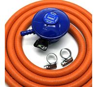 CALOR GAS Brand Butane 21Mm Gas Regulator 2Mt Hose & 2 Clips 5 Year Warranty