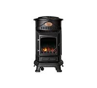 Calor Provence 3kw Portable Flueless Gas Stove Heater (Matt Black)
