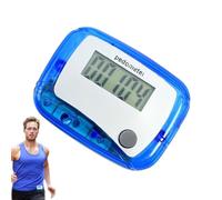 Calorie Counter - Digital Mile Counter for Walking, LCD Pedometer with Step Tracking, Compact Daily Target Monitor | Fitness Tool for Travel Outdoor Hiking Adventure Sports Senior Indoor Running