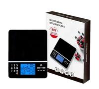 Calories Counting Scale, Smart Nutrition Food Scale for Calorie & Macro Counting - Digital Food Weighing Scale, Accurate 0.1g - Smart Kitchen Scale for Meal Prep & Diet Tracking Batteries Included
