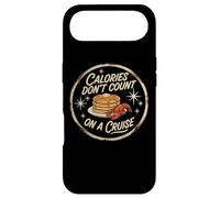 Calories Dont Count On A Cruise Joke Foodie Humor Case for iPhone Air