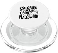 Calories Don't Count on Halloween Fun Festive PopSockets PopGrip for MagSafe