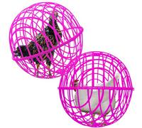 CalorMixs 15.7" Ball-Shaped Movable Chicken Coop,Pigeon Rabbit Duck Safe Walking Net,Preventing Trampled by Horse,Predation by Eagles,Dog Bites.Pet Removable Prevent Harassment Safety Hutch(2 Pack)