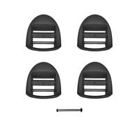Calovebby Buckle for 1" Strap: 2Pack Side Release Buckle with Screw Pin,Plastic Snap Clip Replacement for Backpack,Pet Collar, Tri-glide Slide Clips 4 Pcs, 1 inch