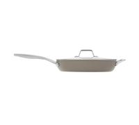 Calphalon® Premier Ceramic Nonstick 12" Frying Pan with Lid, Mushroom Grey