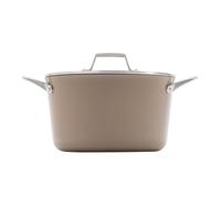 Calphalon Premier Ceramic Nonstick 7-Qt. Dutch Oven with Lid Mushroom Grey