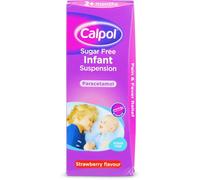Calpol Sugar Free Infant Suspension Strawberry Flavour 2+ Months 200ml