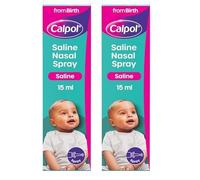Calpol Saline Congestion Relief Nasal Spray, 15ml (Pack of 2)