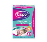 Calpol Soothe & Care Vapour Plug & Nightlight Orange Light