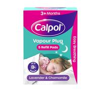 Calpol Vapour Plug Refill Pads Lavender & Chamomile 3+ Months, Pack of 5