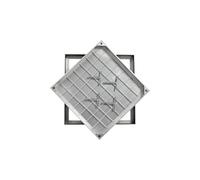 Calpro Aluminium Recessed Sealed Manhole Cover 600 x 600mm