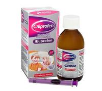 Calprofen Ibuprofen Suspension Strawberry 200ml