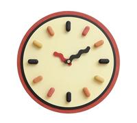 CALQYSH Wall Clock Light luxury silent wall clock for living room use battery power versatile Decorative Wall Clocks(33 * 33 CM)