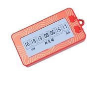 Calsgkspray Red Fortune Lottery Machine Electronic Number Selector Portable Random Number Generator Bingo Sets