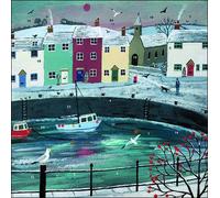 Caltime Home for Xmas Boat Harbour Advent Calendar 230 x 230 cm