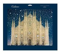 Caltime Milan Cathedral Large Traditional Christmas Advent Calendar 18" x 15" 491313