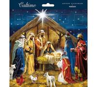 Caltime Nativity Small Traditional Christmas Advent Calendar with Pictures 491481 491481