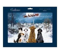 Caltime Traditional Advent Calendar, Night Before Christmas with Envelope