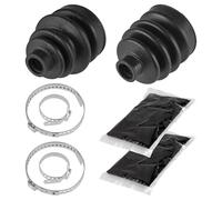 Caltric Front Inner Outer Axle Cv Boot Kit Compatible with Honda Trx300Fw Fourtrax 4X4 1988-2000