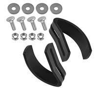 Caltric Snow Plow Skid Shoes Compatible with John Deere D100 D110 D120 D130 D140 D155 D170