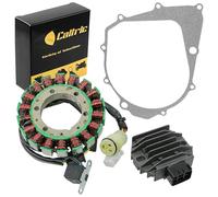 Caltric Stator & Regulator Rectifier W/Gasket Compatible With Yamaha Raptor 350 Yfm350R 2004-2013