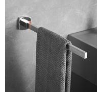 CALUCAB Swivel Towel Rail Stainless steel Chrome Towel Bar Rotatable Wall mounted Towel Rail Holder for Bathroom, Kitchen and Cloakroom 35cm