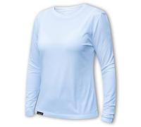 Calusa Apparel Women's UPF40 Ultra-Soft Bamboo Long-Sleeve UV Sun Protection Shirt (UK, Alpha, S, Regular, Regular, White)