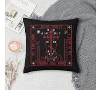 Calvary Cross Of Russian Orthodox Church Square Pillowcase Cushion Cover Pillow Case Throw Pillow Cover for Home Sofa