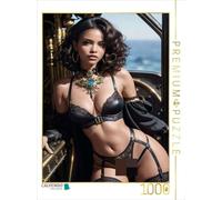 CALVENDO Puzzle Sexy Steampunk Girl Elara Moonshadow | 1000 Pieces Laying Size 64 x 48 cm Photo Puzzle for Happy Hours