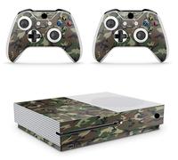 Calvero Studio Xbox One S Camouflage Console Skin Decal Sticker + 2 Controller Skins Compatible with XBOX Series S Console