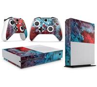 Calvero Studio Xbox One S COLOUR EXPLOSION Console Skin Decal Sticker + 2 Controller Skins Compatible with XBOX Series S Console